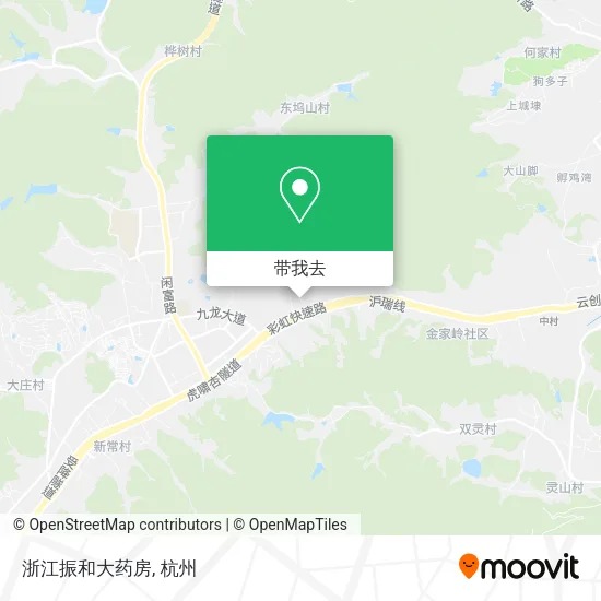 浙江振和大药房地图