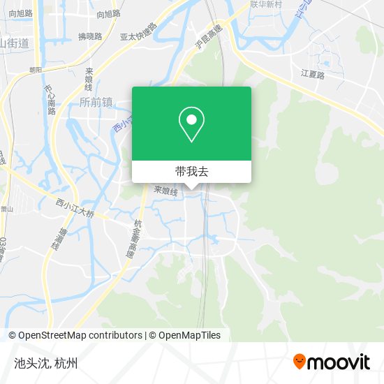 池头沈地图