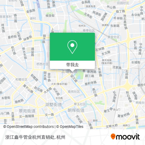 浙江鑫牛管业杭州直销处地图