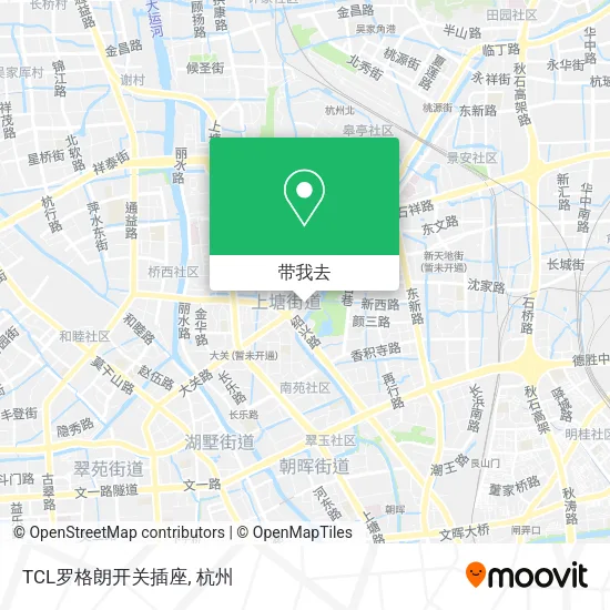 TCL罗格朗开关插座地图