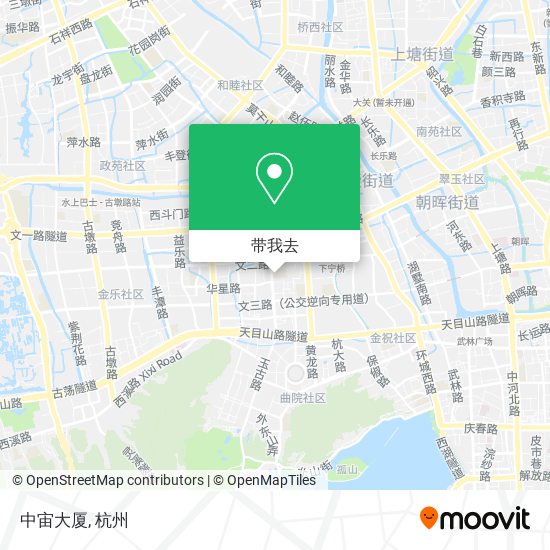 中宙大厦地图