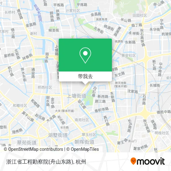 浙江省工程勘察院(舟山东路)地图
