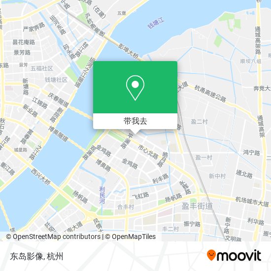 东岛影像地图