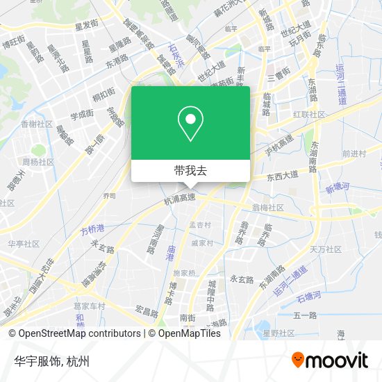 华宇服饰地图