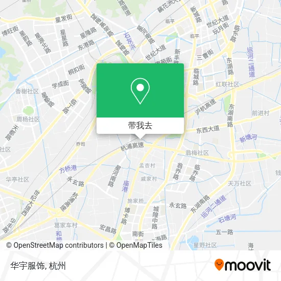华宇服饰地图