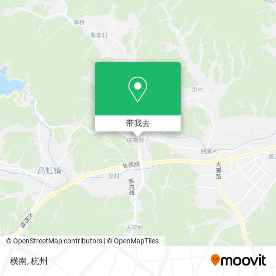 横南地图