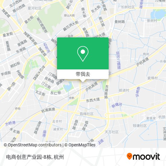 电商创意产业园-8栋地图