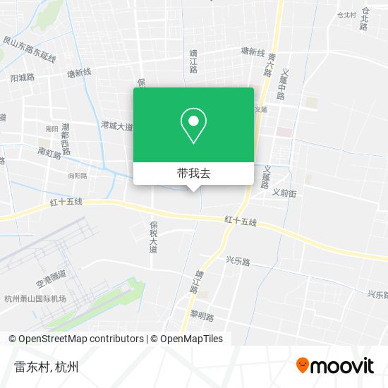 雷东村地图