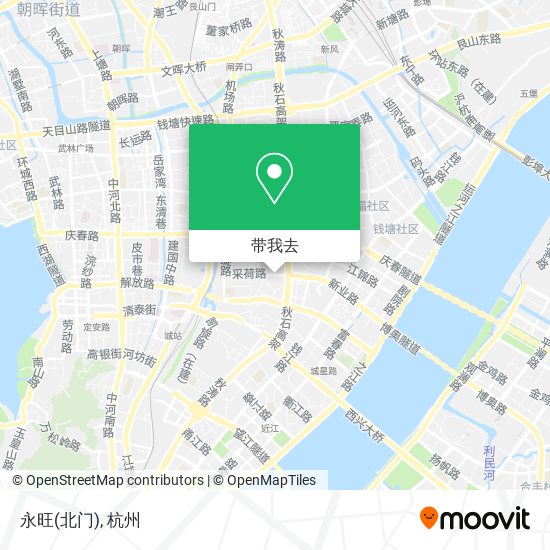 永旺(北门)地图