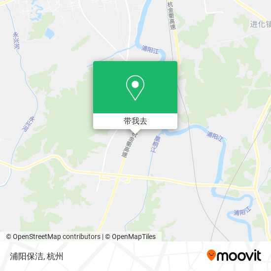 浦阳保洁地图