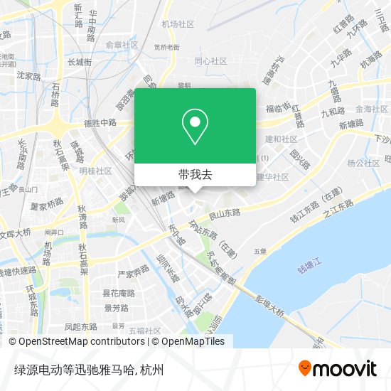 绿源电动等迅驰雅马哈地图