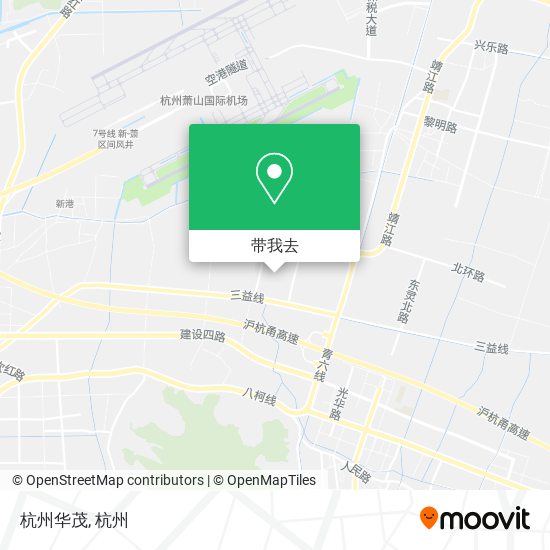 杭州华茂地图