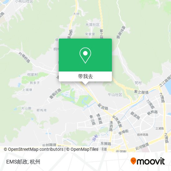 EMS邮政地图