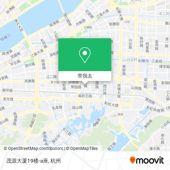茂源大厦19楼-a座地图