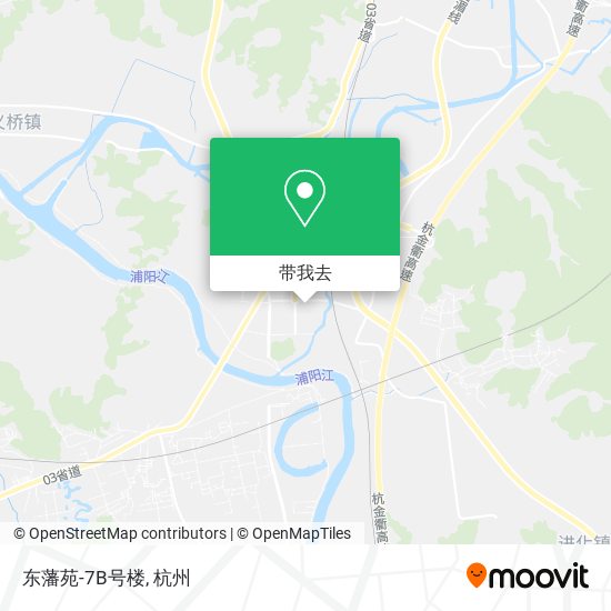 东藩苑-7B号楼地图