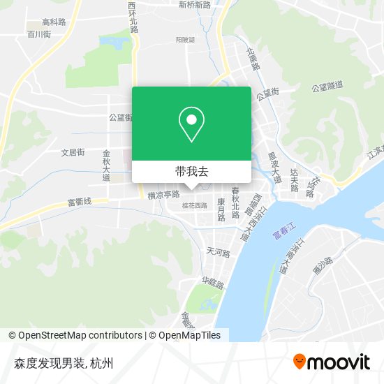 森度发现男装地图