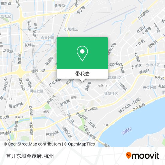 首开东城金茂府地图