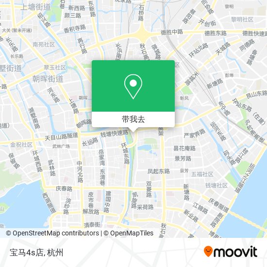 宝马4s店地图