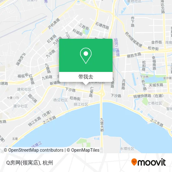 Q房网(领寓店)地图