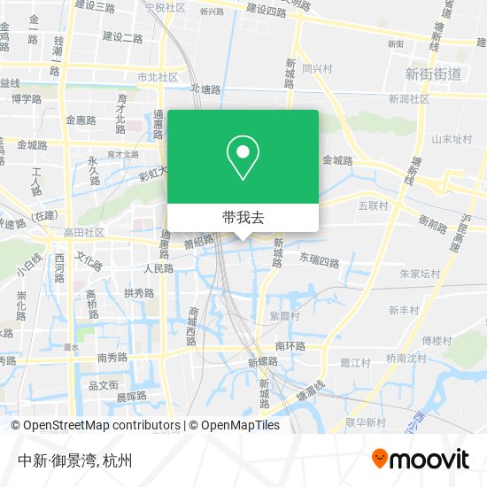中新·御景湾地图