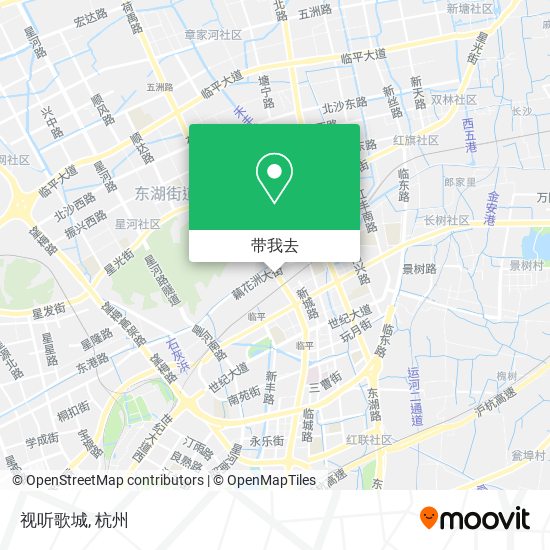 视听歌城地图