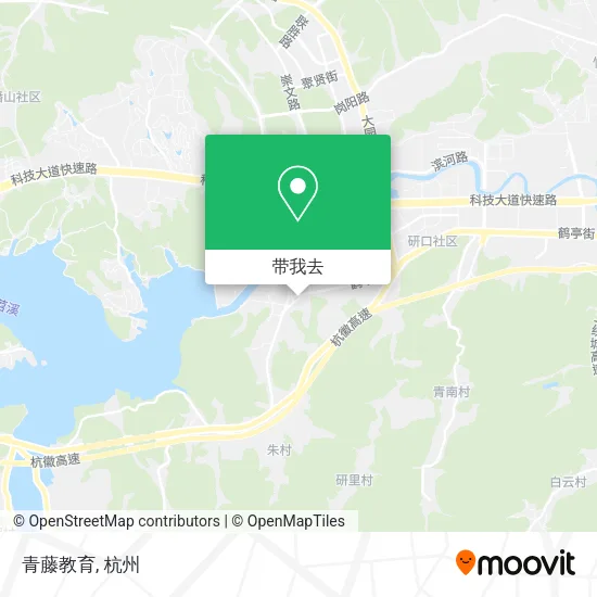 青藤教育地图
