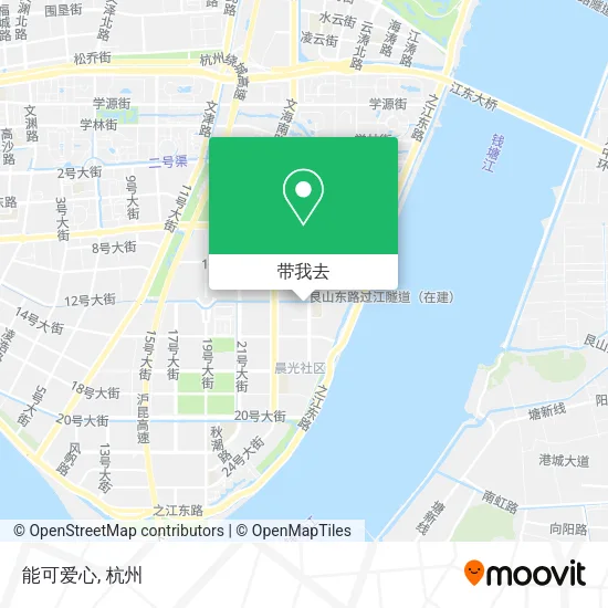 能可爱心地图