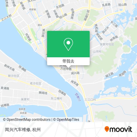 闻兴汽车维修地图