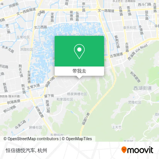 恒信德悦汽车地图