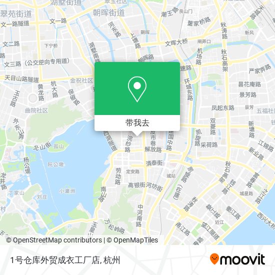 1号仓库外贸成衣工厂店地图