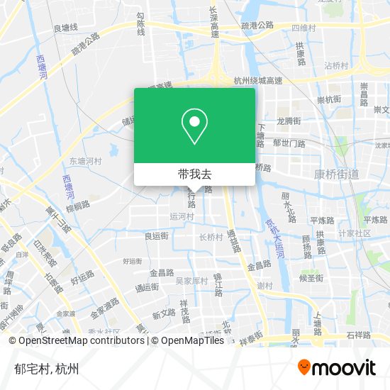 郁宅村地图