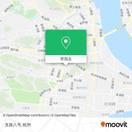 支路八号地图