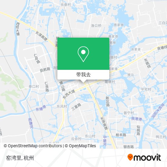 窑湾里地图