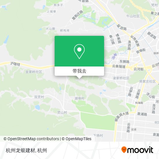 杭州龙银建材地图
