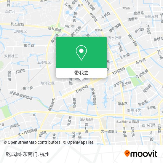 乾成园-东南门地图