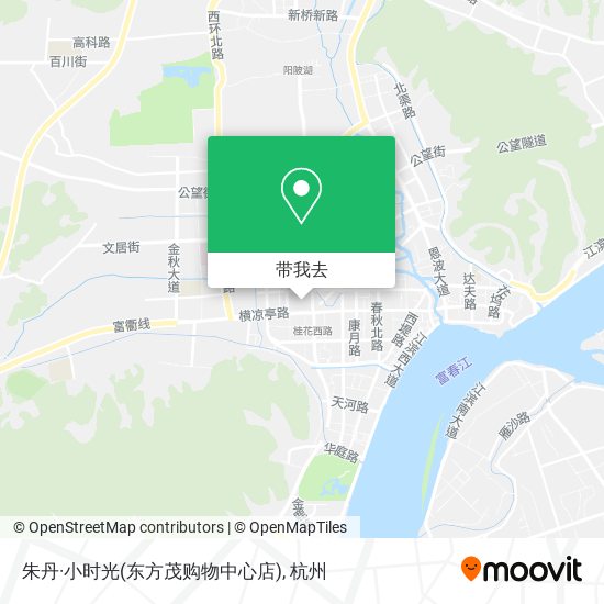 朱丹·小时光(东方茂购物中心店)地图
