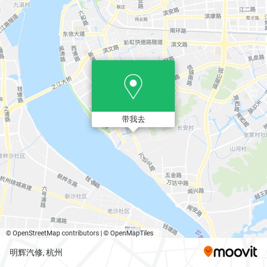 明辉汽修地图