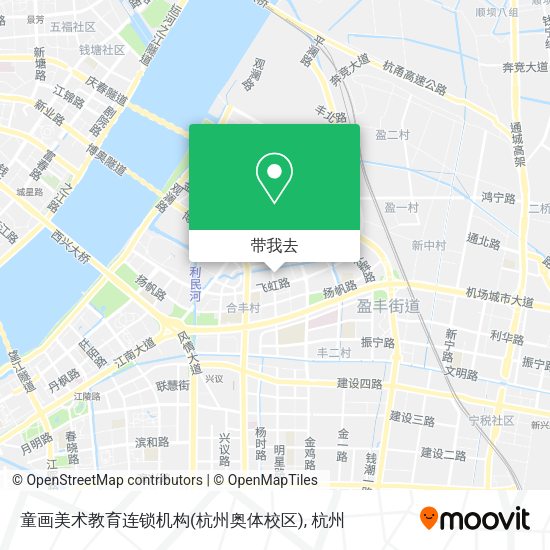 童画美术教育连锁机构(杭州奥体校区)地图