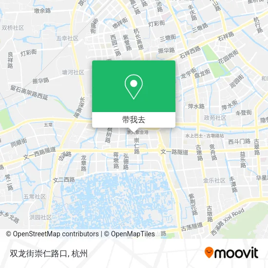 双龙街崇仁路口地图