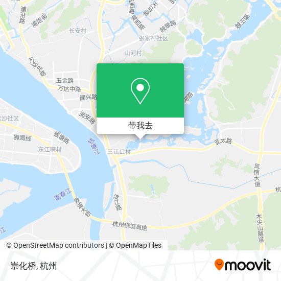 崇化桥地图