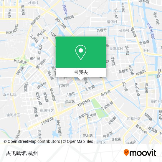 杰飞武馆地图