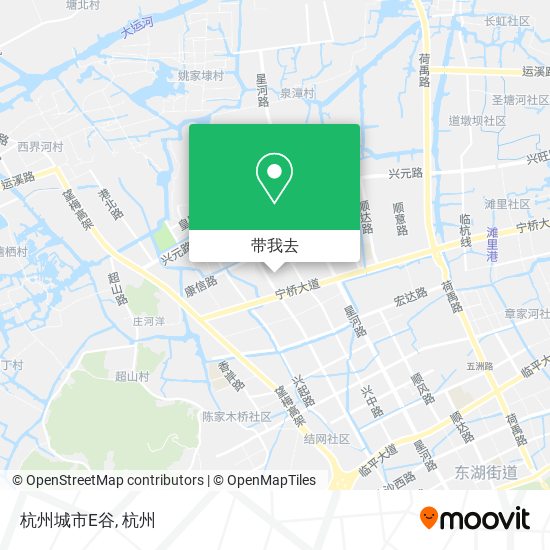 杭州城市E谷地图