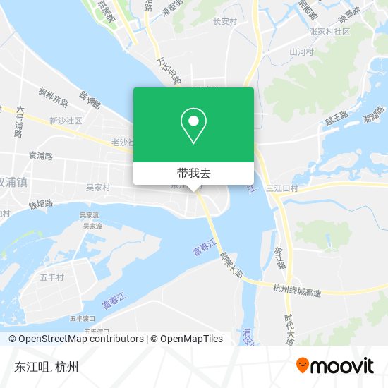 东江咀地图