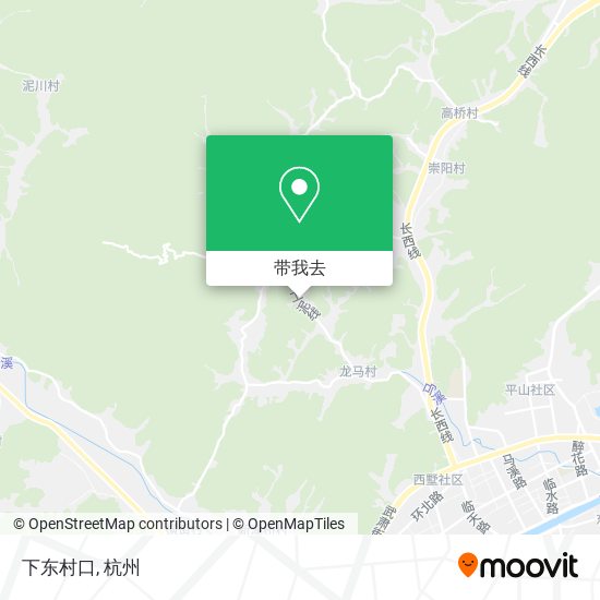 下东村口地图
