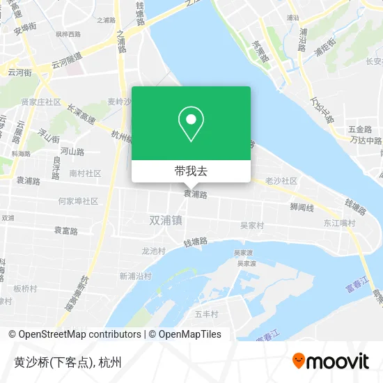 黄沙桥(下客点)地图