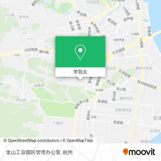 龙山工业园区管理办公室地图