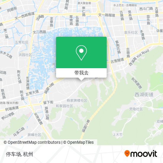 停车场地图