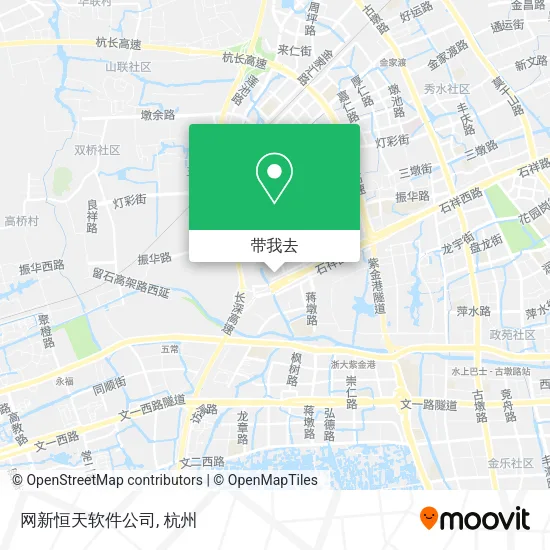 网新恒天软件公司地图