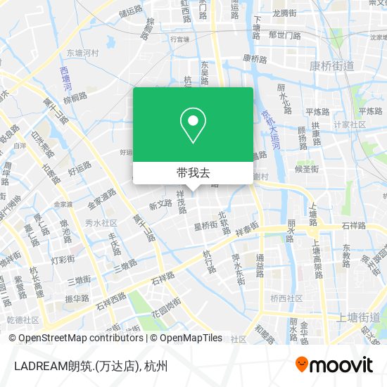 LADREAM朗筑.(万达店)地图
