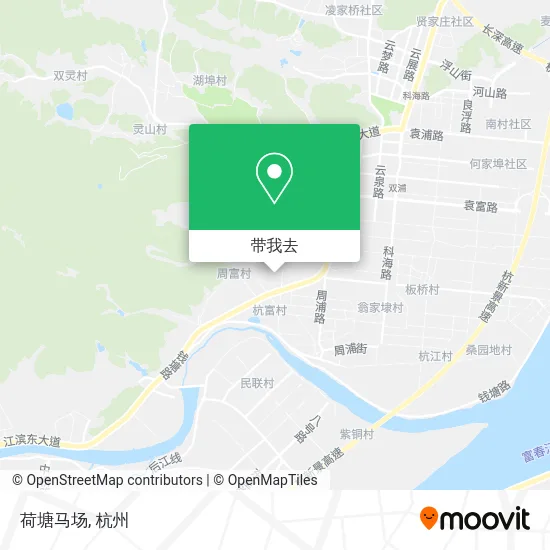 荷塘马场地图